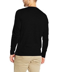 Pull à col rond noir Jack & Jones