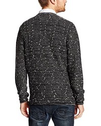 Pull à col rond noir Jack & Jones