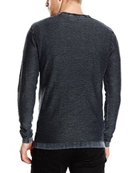 Pull à col rond noir Jack & Jones