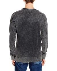 Pull à col rond noir Jack & Jones