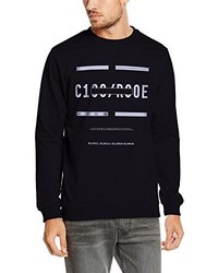 Pull à col rond noir Jack & Jones