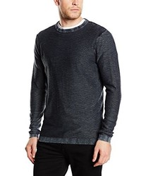 Pull à col rond noir Jack & Jones