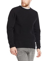 Pull à col rond noir Jack & Jones