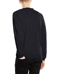 Pull à col rond noir JACK & JONES VINTAGE