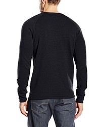 Pull à col rond noir JACK & JONES VINTAGE