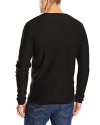 Pull à col rond noir ONLY & SONS