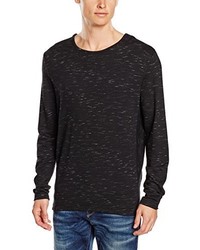 Pull à col rond noir ONLY & SONS