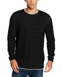 Pull à col rond noir ONLY & SONS