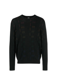 Pull à col rond noir Ps By Paul Smith