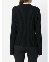 Pull à col rond noir Calvin Klein 205W39nyc