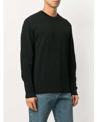 Pull à col rond noir Kenzo