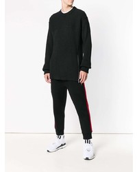 Pull à col rond noir McQ Alexander McQueen