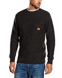 Pull à col rond noir Rip Curl