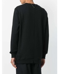 Pull à col rond noir Damir Doma