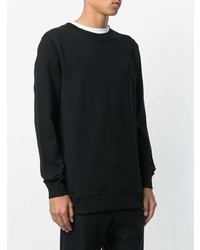 Pull à col rond noir Damir Doma