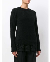 Pull à col rond noir Comme Des Garçons Noir Kei Ninomiya