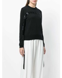 Pull à col rond noir Comme Des Garçons Noir Kei Ninomiya