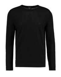 Pull à col rond noir Strellson