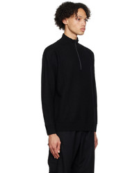 Pull à col rond noir Y-3