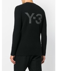 Pull à col rond noir Y-3