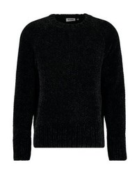 Pull à col rond noir Weekday
