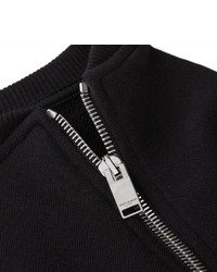 Pull à col rond noir Saint Laurent