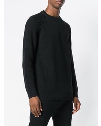 Pull à col rond noir Kenzo