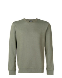 Pull à col rond olive A.P.C.