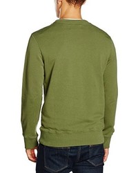 Pull à col rond olive Calvin Klein Jeans
