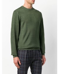 Pull à col rond olive Etro