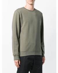 Pull à col rond olive A.P.C.