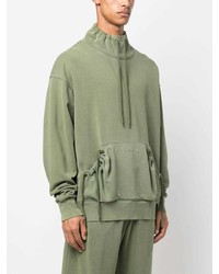 Pull à col rond olive Moschino