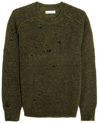 Pull à col rond olive Etoile Isabel Marant