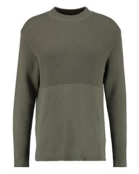 Pull à col rond olive Filippa K