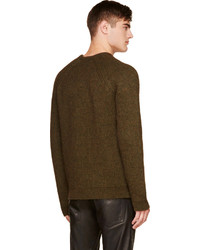 Pull à col rond olive BLK DNM