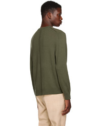 Pull à col rond olive Theory