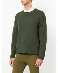 Pull à col rond olive Jac+ Jack