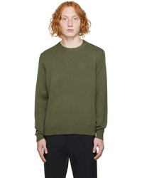 Pull à col rond olive Theory