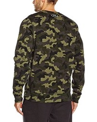 Pull à col rond olive Under Armour