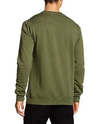 Pull à col rond olive Wesc