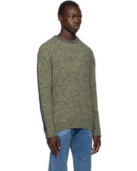 Pull à col rond olive Ps By Paul Smith