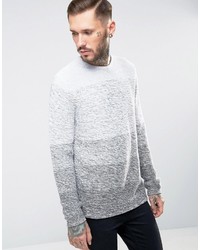 Pull à col rond ombre gris ONLY & SONS