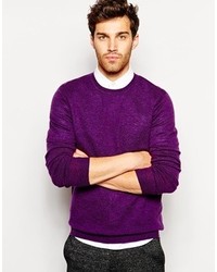 Pull à col rond pourpre Asos
