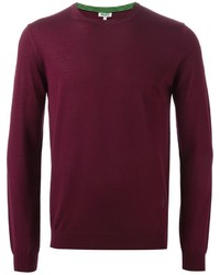 Pull à col rond pourpre Kenzo