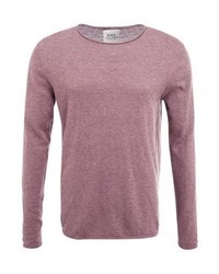 Pull à col rond rose Esprit