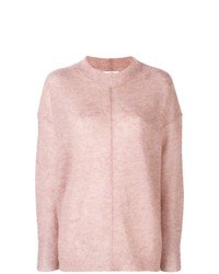 Pull à col rond rose Isabel Marant Etoile