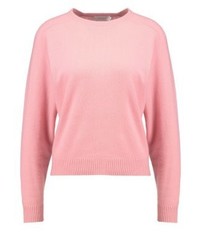 Pull à col rond rose Max Mara