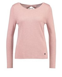 Pull à col rond rose Only