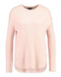 Pull à col rond rose Tom Tailor