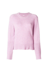 Pull à col rond rose Zadig & Voltaire